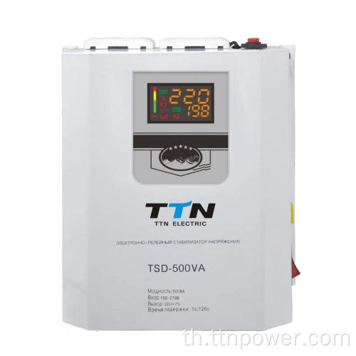 PC-TWR500VA-2KVA ควบคุมแรงดันไฟฟ้าราคาต่ำสำหรับหม้อไอน้ำก๊าซ